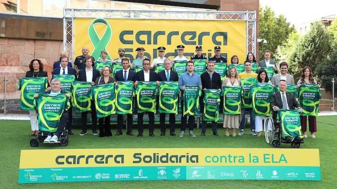 La Carrera Solidaria contra la ELA en Toledo busca batir récord de participación