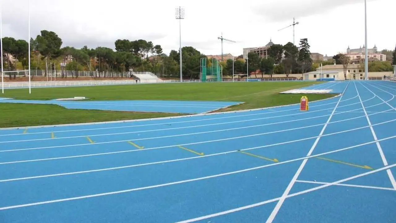 En la imagen de archivo una pista de atletismo en la ciudad de Toledo