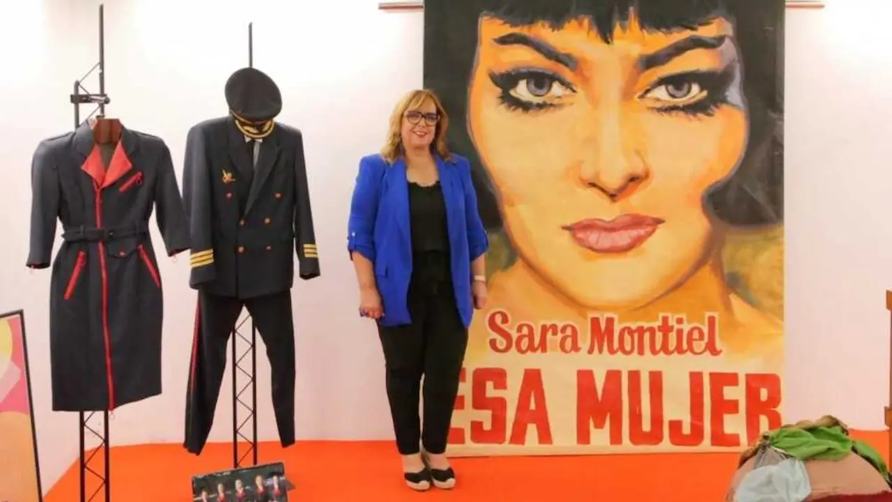 La viceconsejera de Cultura y Deportes, Carmen Teresa Olmedo, durante su asistencia al Festival de Cine de Calzada de Calatrava (Ciudad Real)