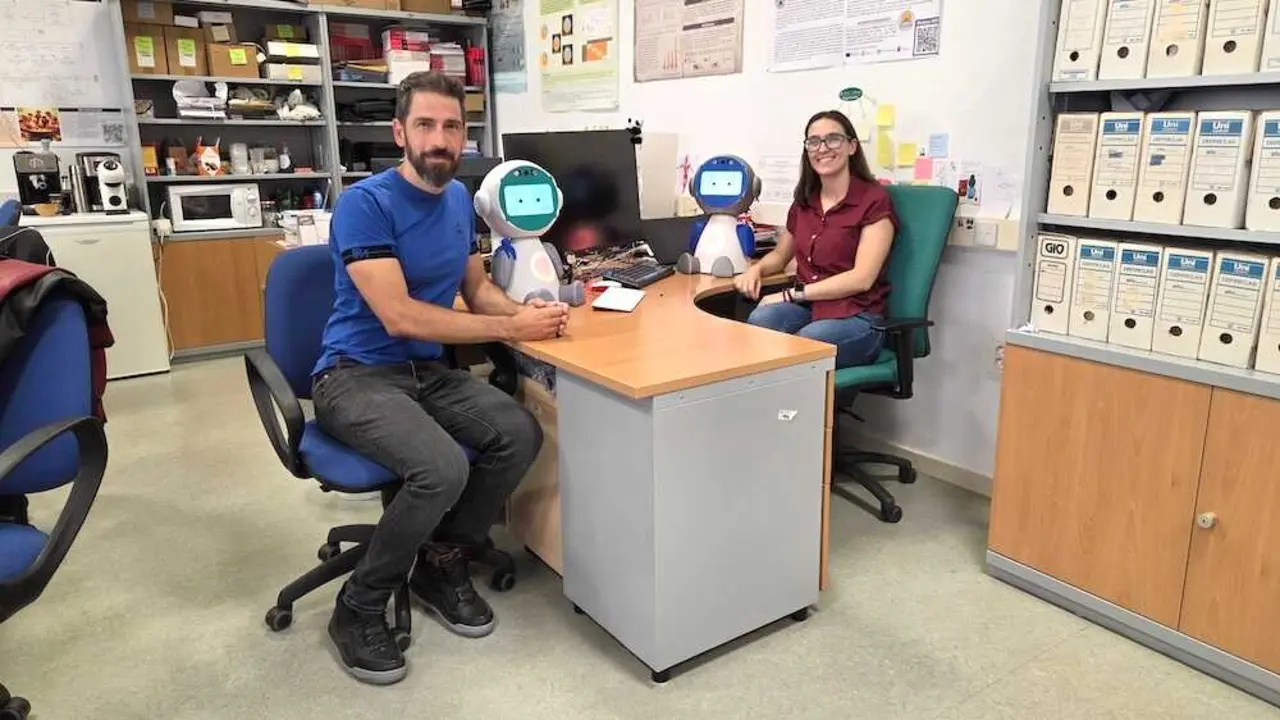 Ramón Hervás y Laura Villa