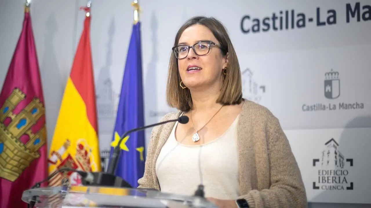 La consejera portavoz del Gobierno de Castilla-La Mancha, Esther Padilla, ha informado en rueda de prensa de los asuntos del Consejo de Gobierno