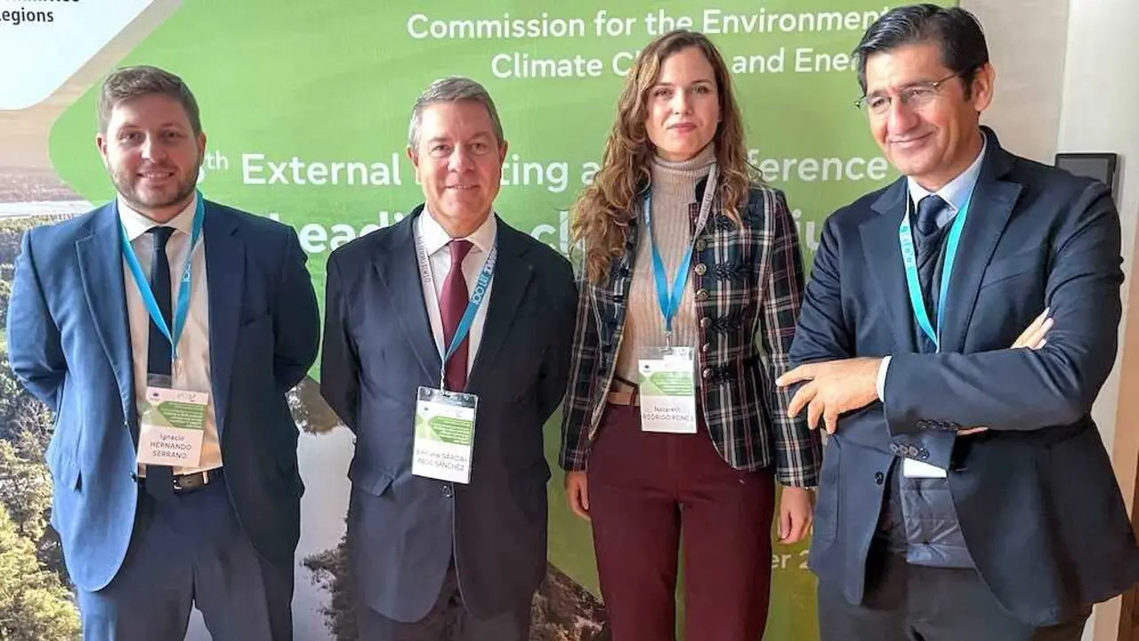 El presidente de Castilla-La Mancha, Emiliano García-Page, participa, en Łódź (Polonia), en la 5ª reunión de la Comisión ENVE