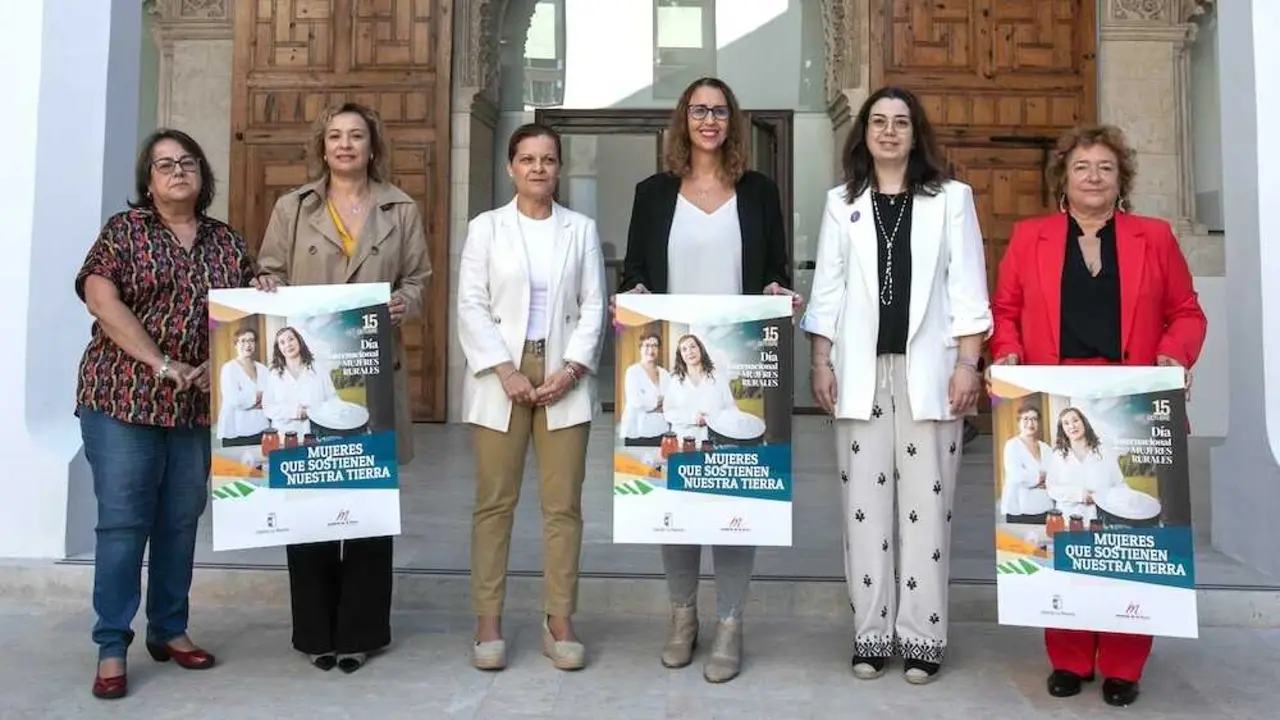 La consejera de Igualdad, Sara Simón, ha presentado la campaña del Gobierno de Castilla-La Mancha con motivo del Día Internacional de las Mujeres Rurales, que se celebra cada 15 de octubre