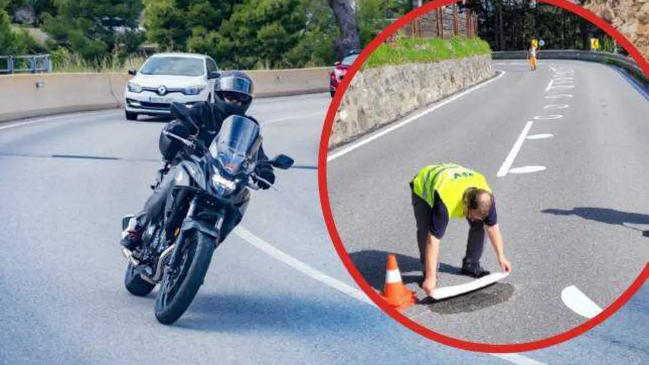 ¿Qué son estos círculos que verás a partir de ahora pintados en las carreteras?