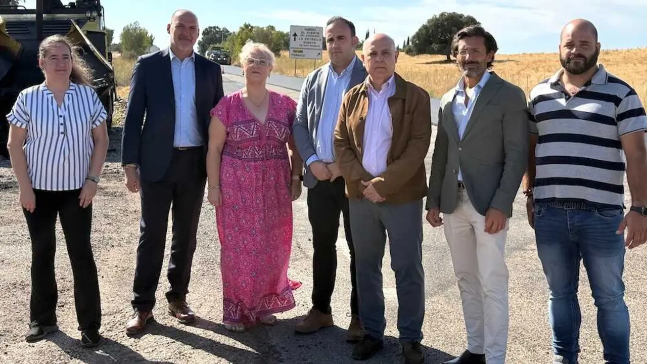 Las obras de la CM-4100 entre Oropesa y Puente del Arzobispo concluyen este mes