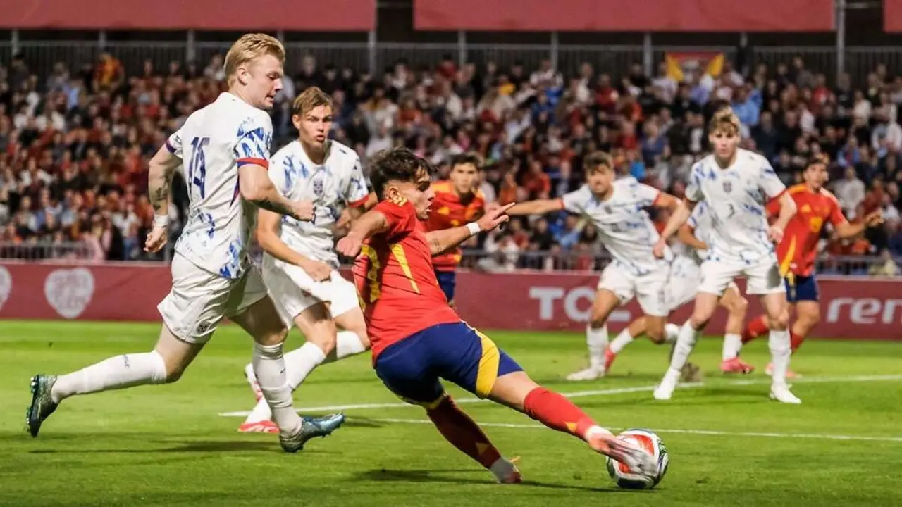 La selección sub-21 arrasa a Noruega en un amistoso con brillo y confianza (4-1)