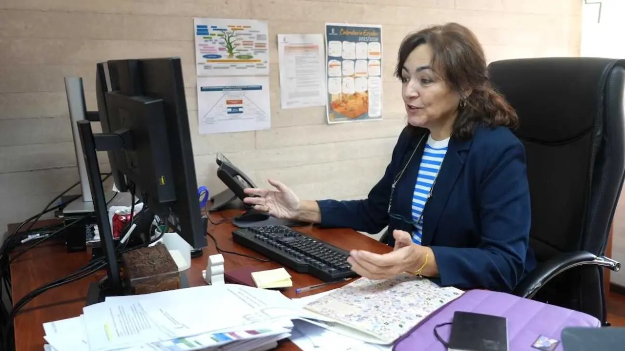 La directora general de Inclusión Educativa y Programas, Marian Marchante