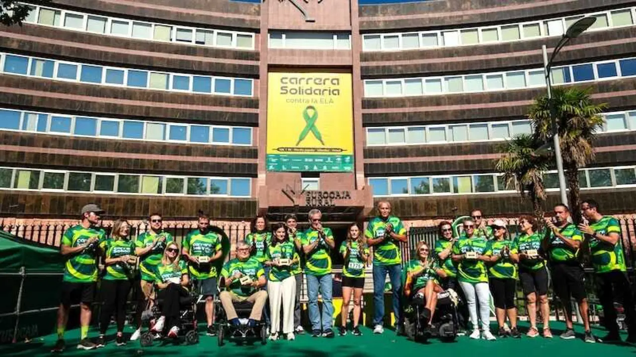 La Carrera Solidaria de Fundación Eurocaja Rural bate récords con más de 103.000 euros recaudados contra la ELA