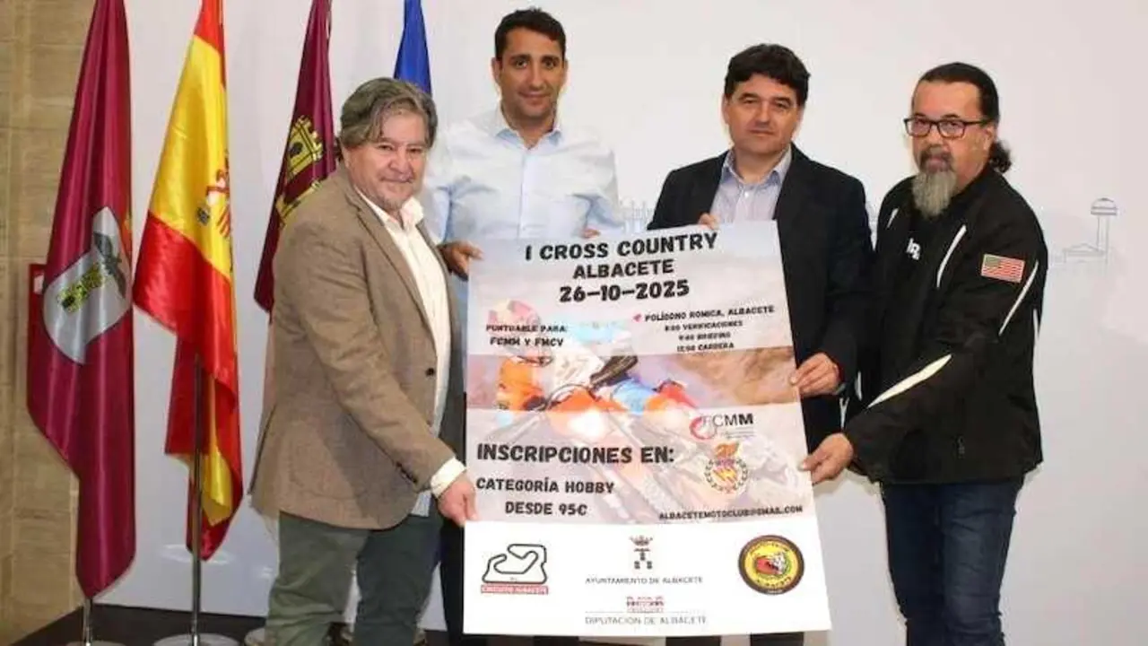 El Circuito de Velocidad de Albacete albergará el ‘I Cross Country’ de motociclismo