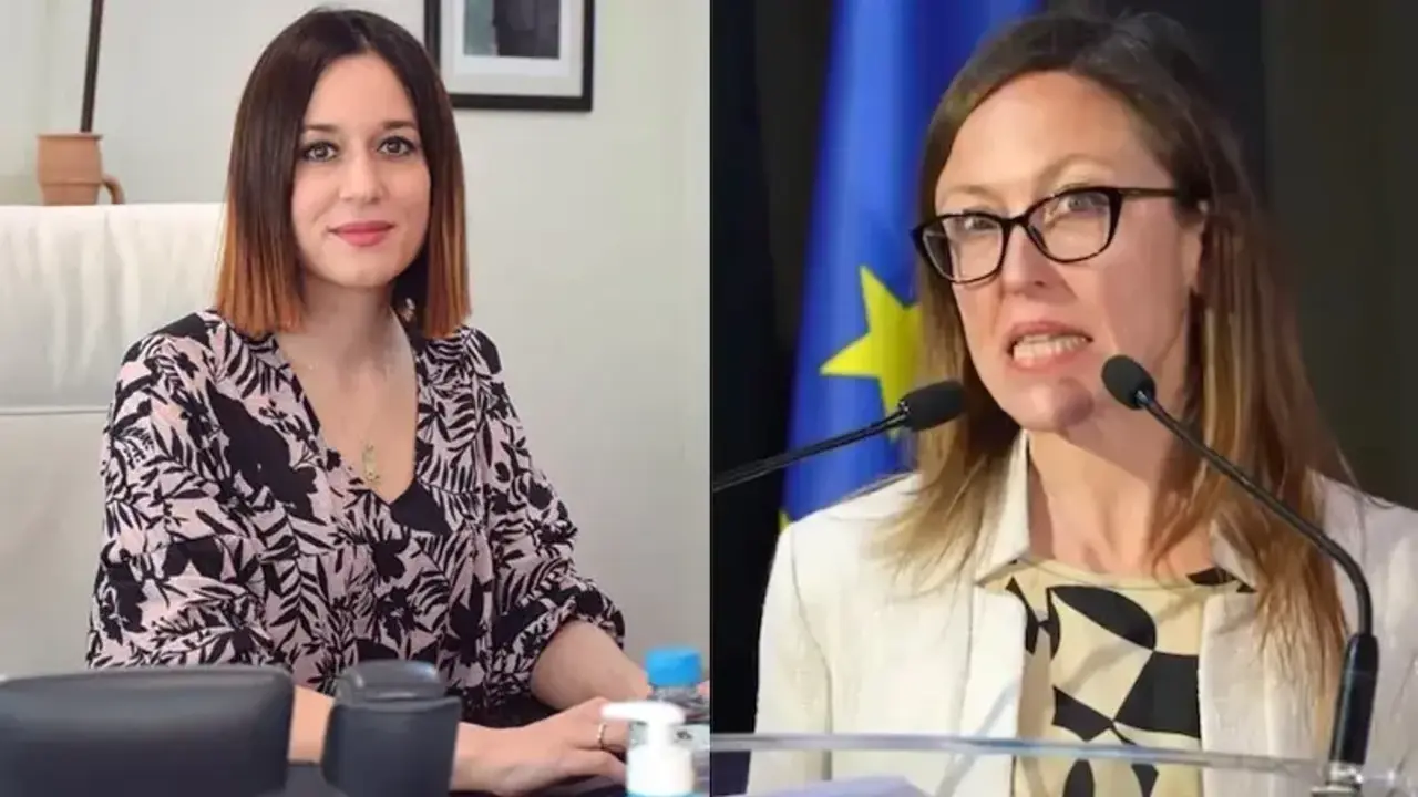 En imágenes de archivo Ana Isabel Fernández Samper y Aránzazu Pérez Gil