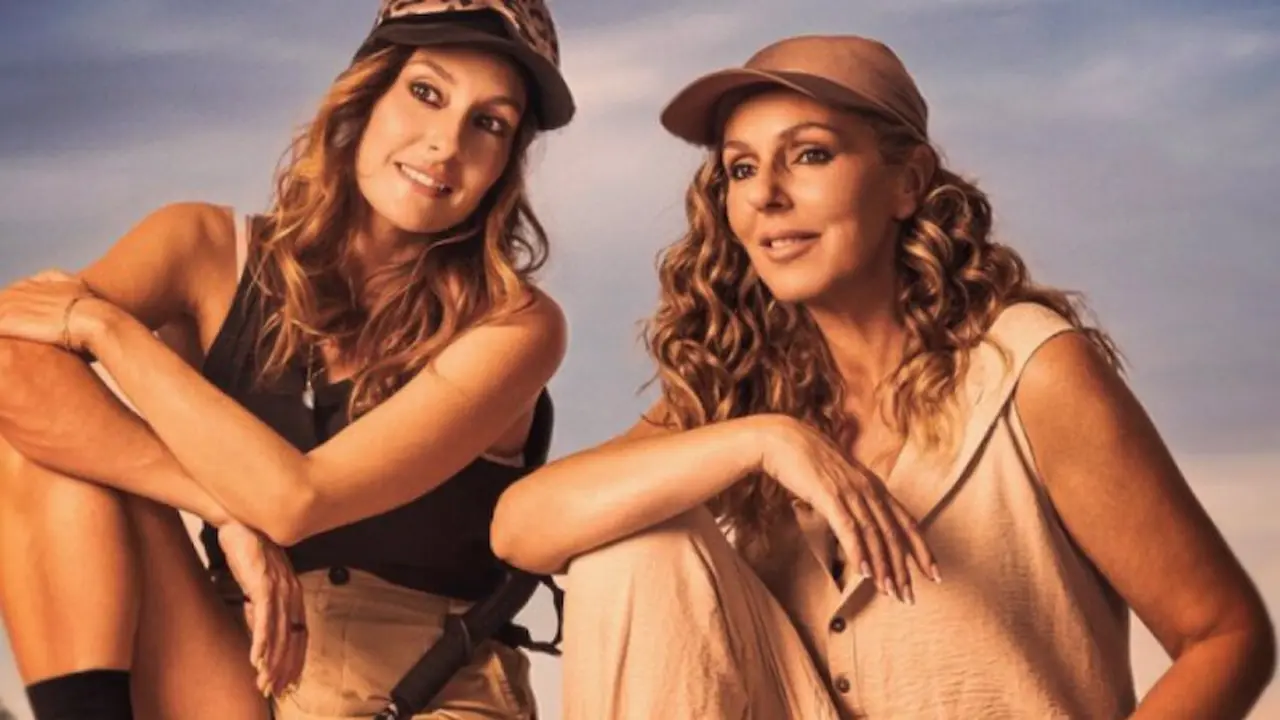 Anabel Dueñas y Rocío Carrasco en la promoción del nuevo programa de TVE