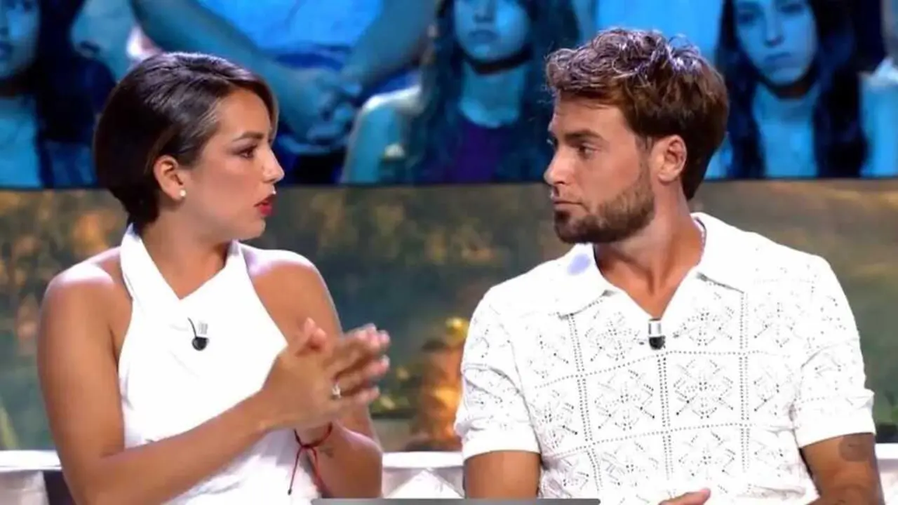 En la imagen de archivo Anita Williams junto a su ex José Carlos Montoya en una de las galas de 'Supervivientes'