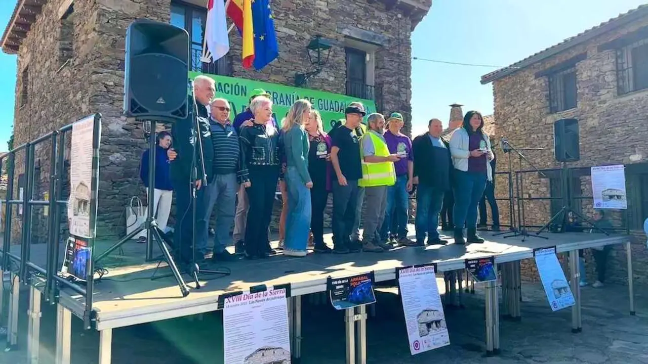 Las Navas de Jadraque (Guadalajara) ha acogido este sábado la celebración del XVIII Día de la Sierra