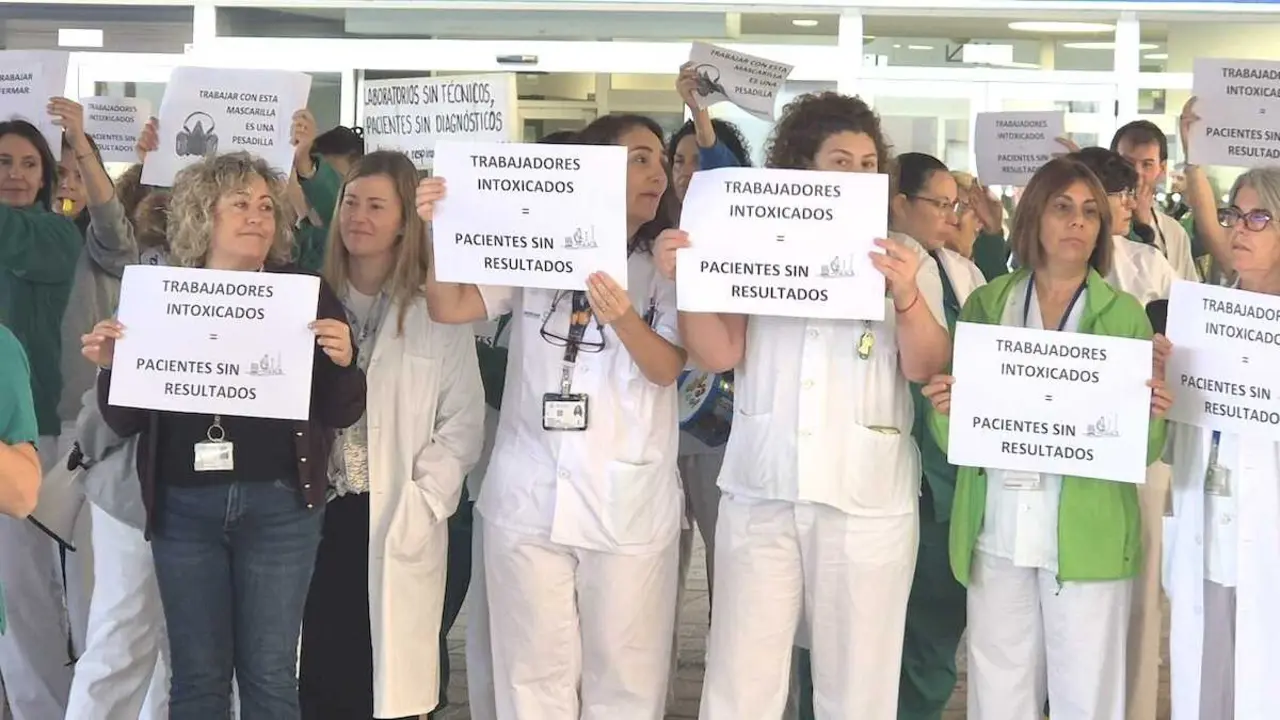 Nueva protesta para exigir soluciones a los problemas en laboratorios del Hospital de Toledo