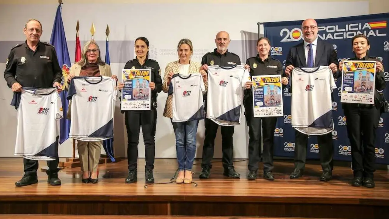 Toledo acoge la carrera solidaria de la Policía Nacional, que dobla inscripciones