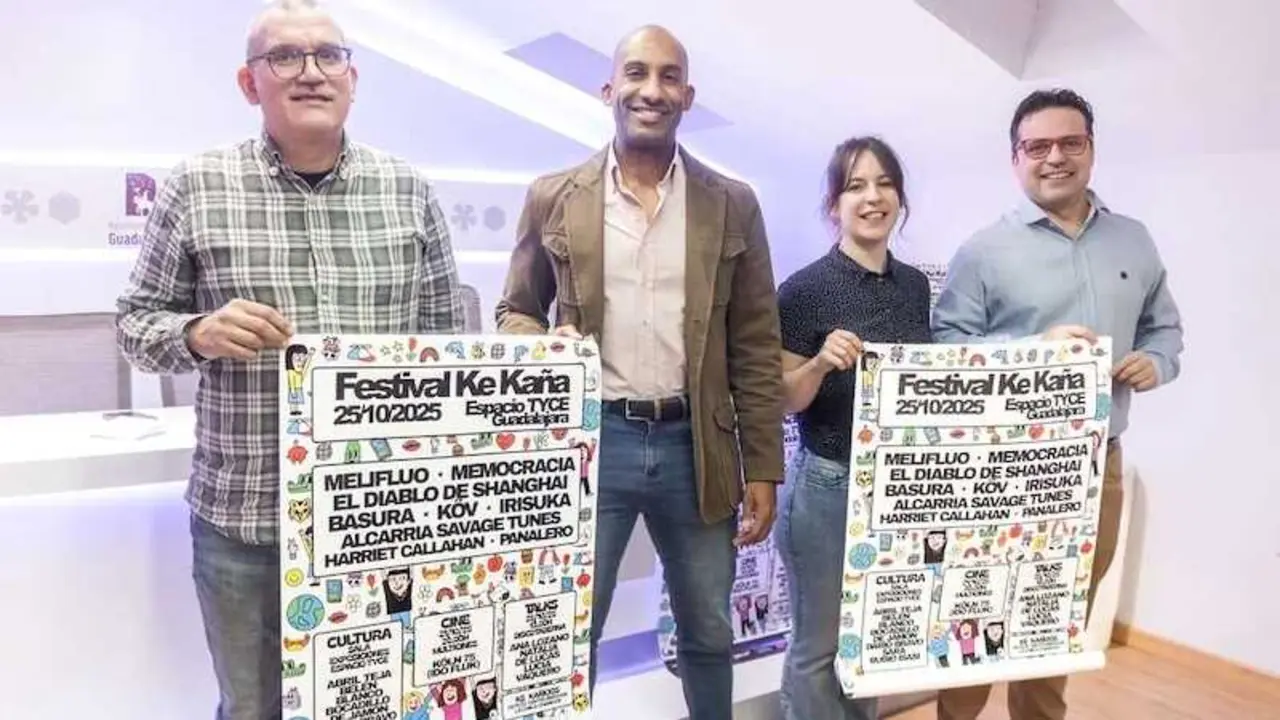 Melifluo, la banda de miembros de Supersubmarina, cabeza de cartel del Ke Kaña 2025