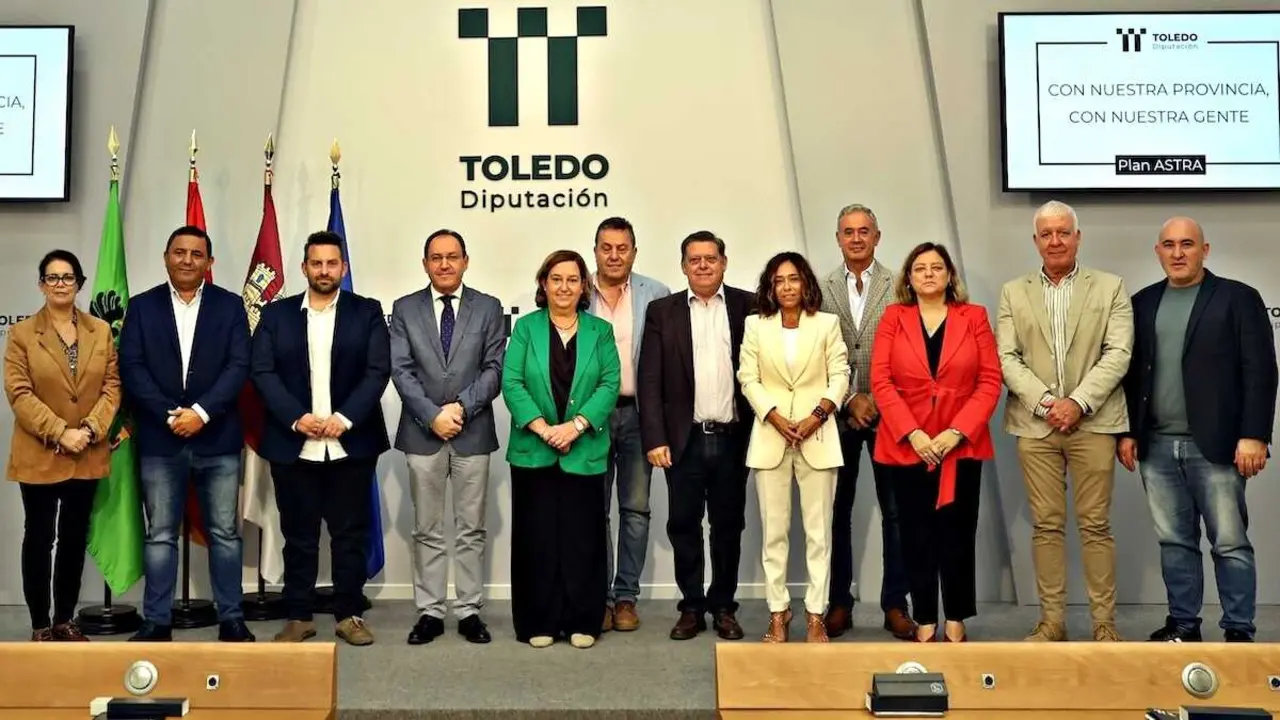 La Diputación de Toledo destina 344.000 euros a los convenios de transporte del Astra