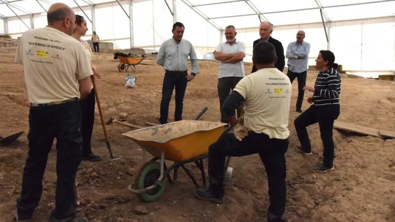 Comienzan los trabajos de excavación en Noheda a través de un nuevo taller Recual
