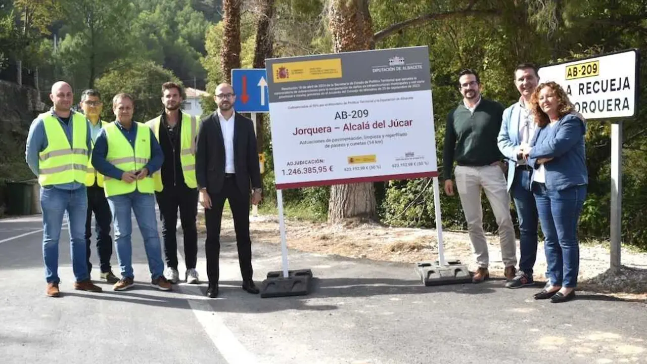 La Diputación invierte cinco millones en mejorar seis carreteras en La Manchuela