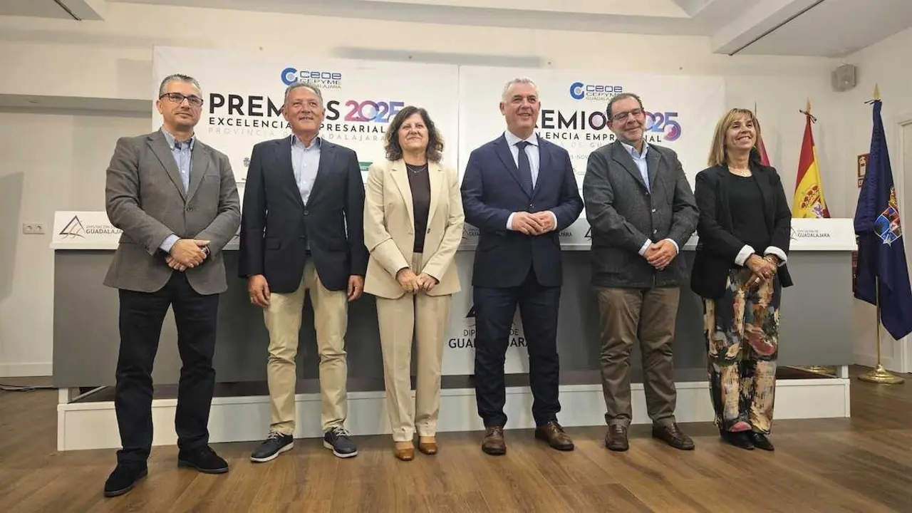 La constructora Hocensa, premio Empresa del Año 2025 de CEOE-Cepyme Guadalajara