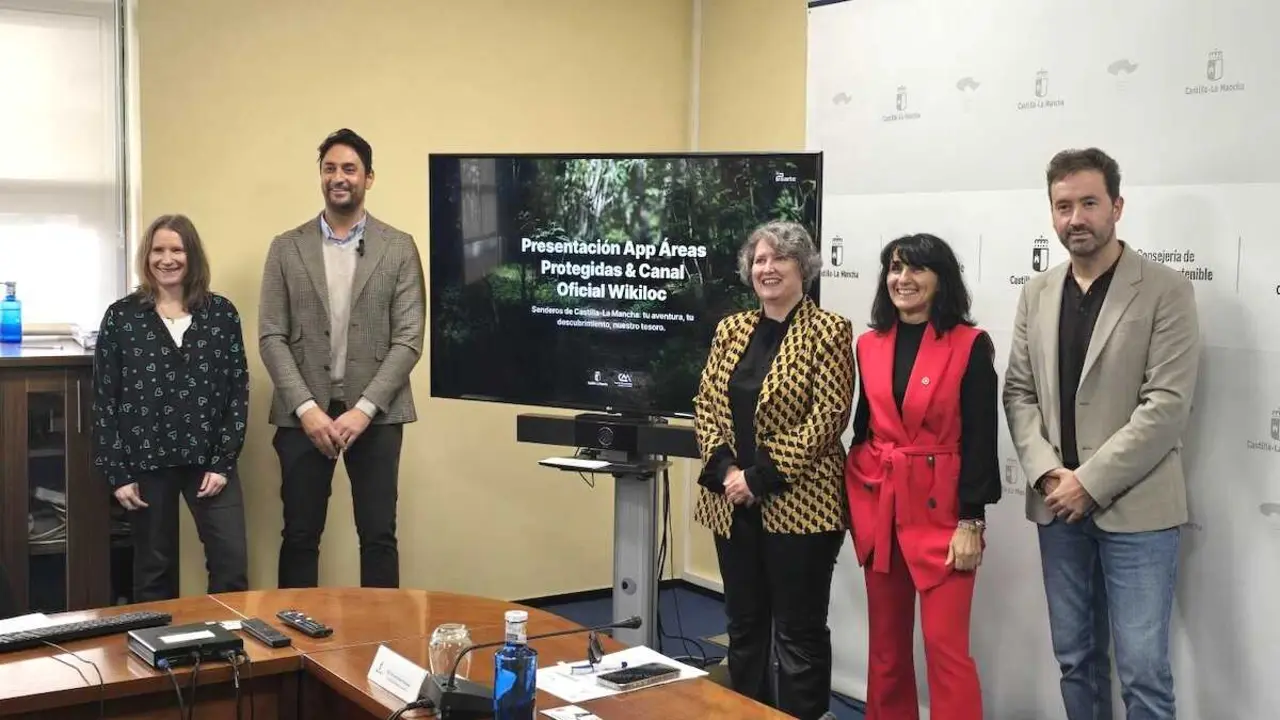 Castilla-La Mancha estrena la primera aplicación de áreas naturales protegidas, con 200 rutas