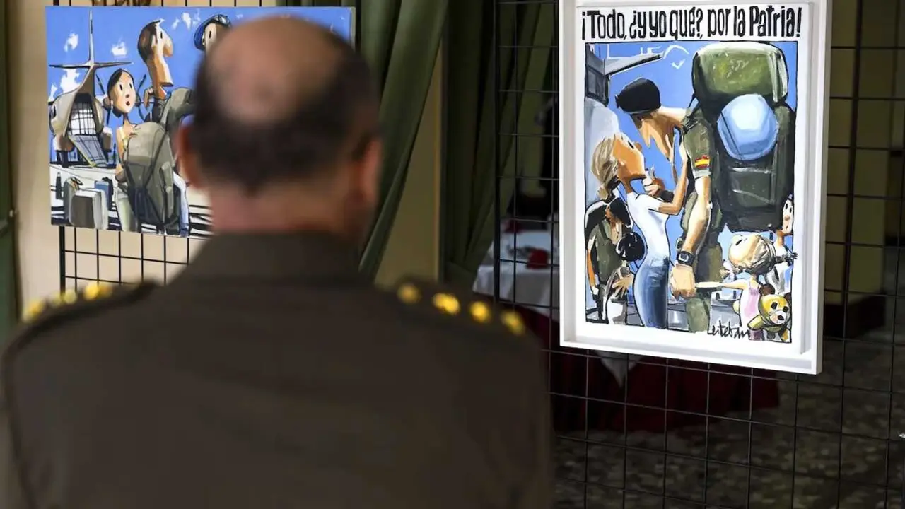 De Breda o Pavía a Afganistán: un recorrido en viñetas por la historia de la Infantería - EFE/Ismael Herrero