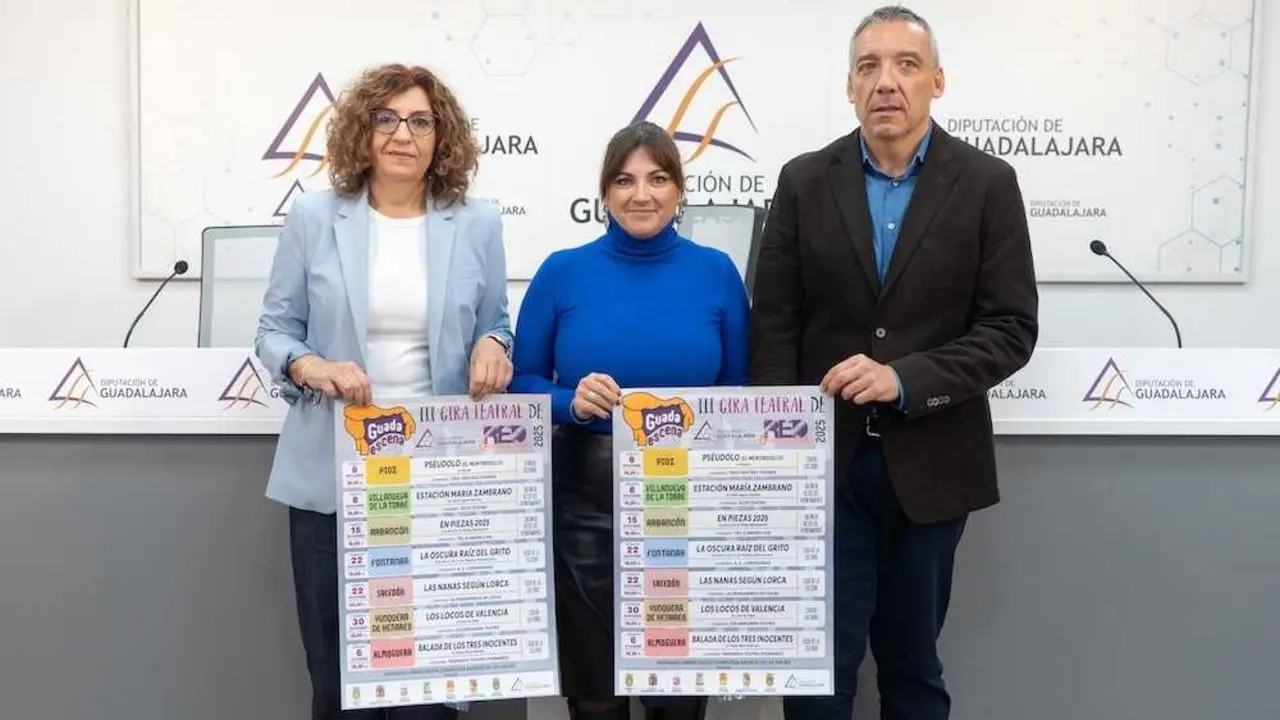 La tercera gira de 'GuadaEscena' acercará el teatro a un total de ocho municipios