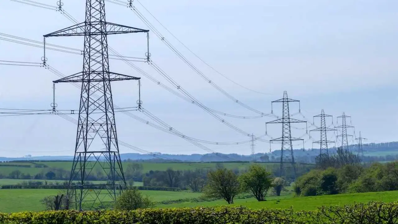 electricidad, energía, red de alta tensión, redes eléctricas, luz,