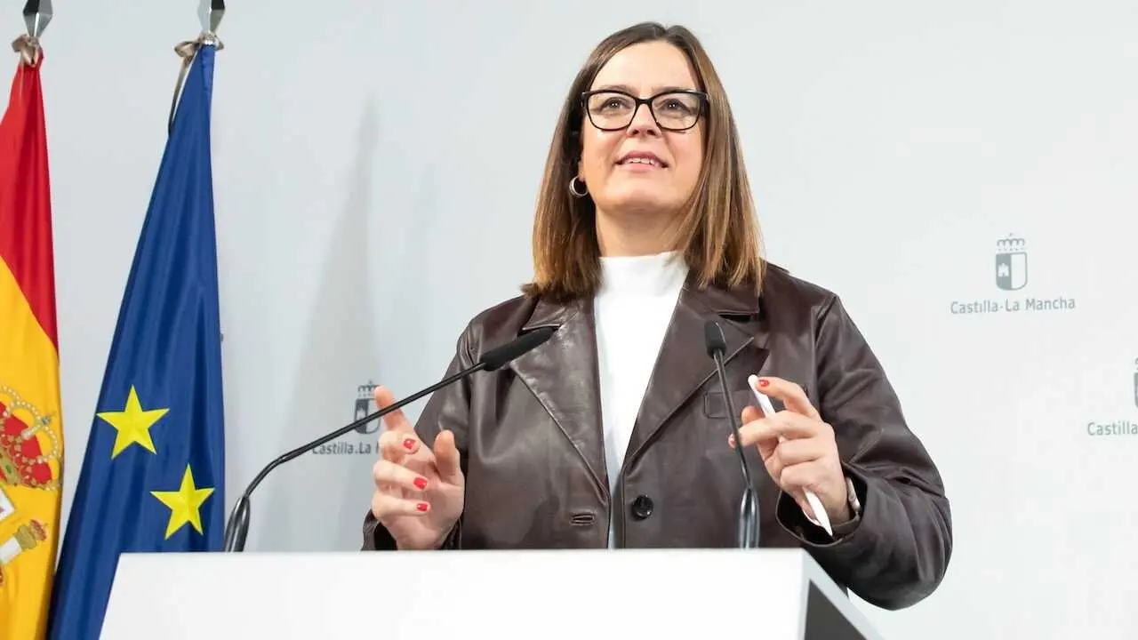 La consejera Portavoz del Gobierno de Castilla-La Mancha, Esther Padilla, ha informado en rueda de prensa de los asuntos del Consejo de Gobierno
