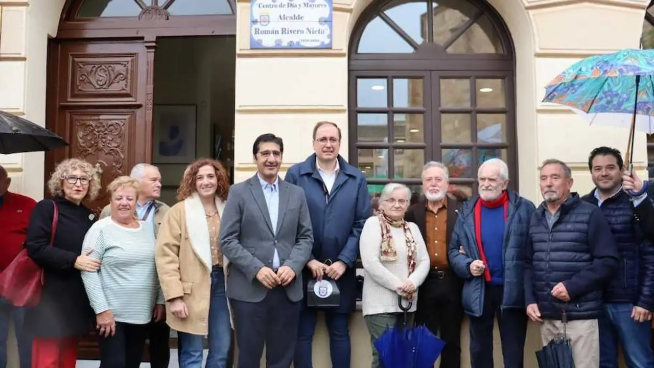 El vicepresidente segundo del Gobierno de Castilla-La Mancha, José Manuel Caballero, este sábado en el acto de homenaje a Román Rivero Nieto en Miguelturra (Ciudad Real)