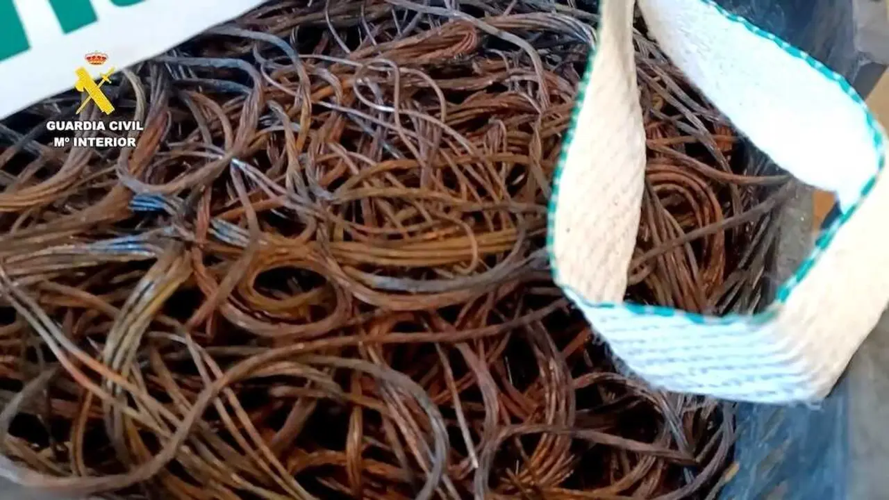 Cae un grupo dedicado al robo de cobre en las provincias de Albacete y Alicante