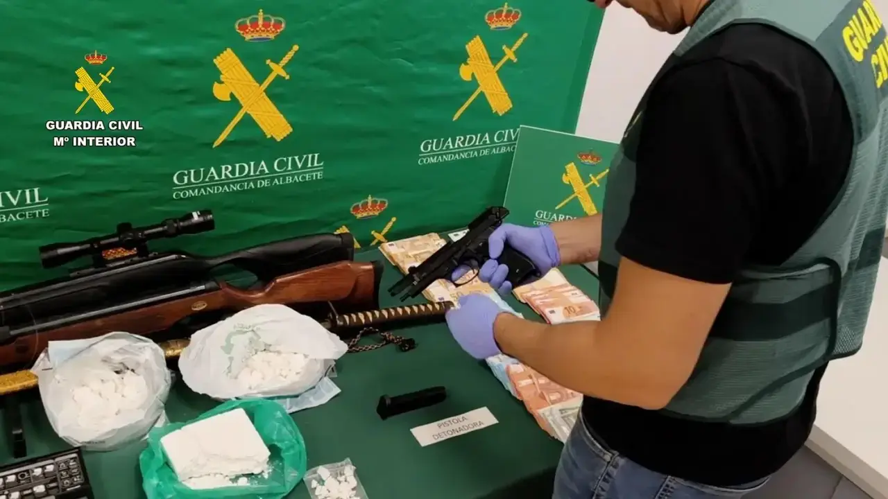 25 detenidos en dos operaciones contra el tráfico de drogas en Albacete y Cuenca