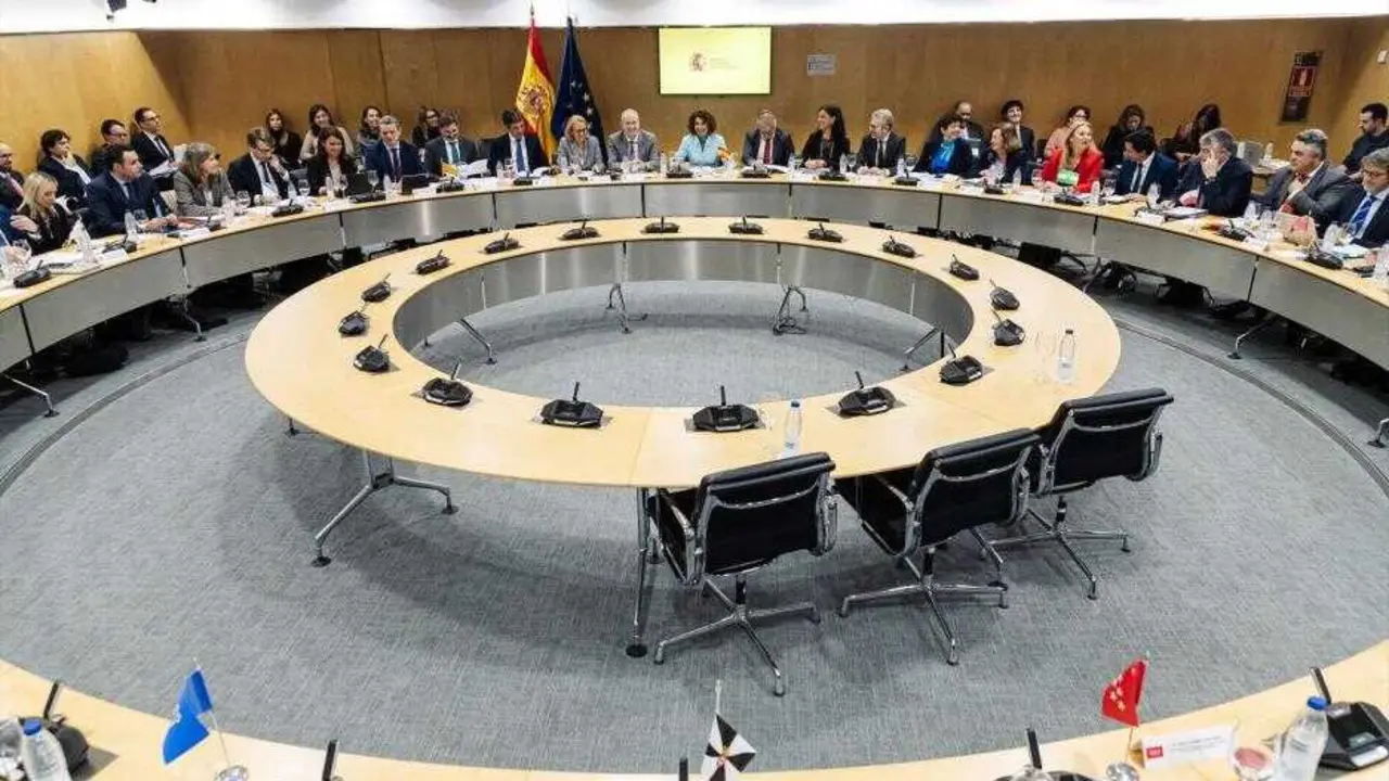 En la imagen un instante de la última reunión del Consejo de Política Fiscal y Financiera (CPFF)