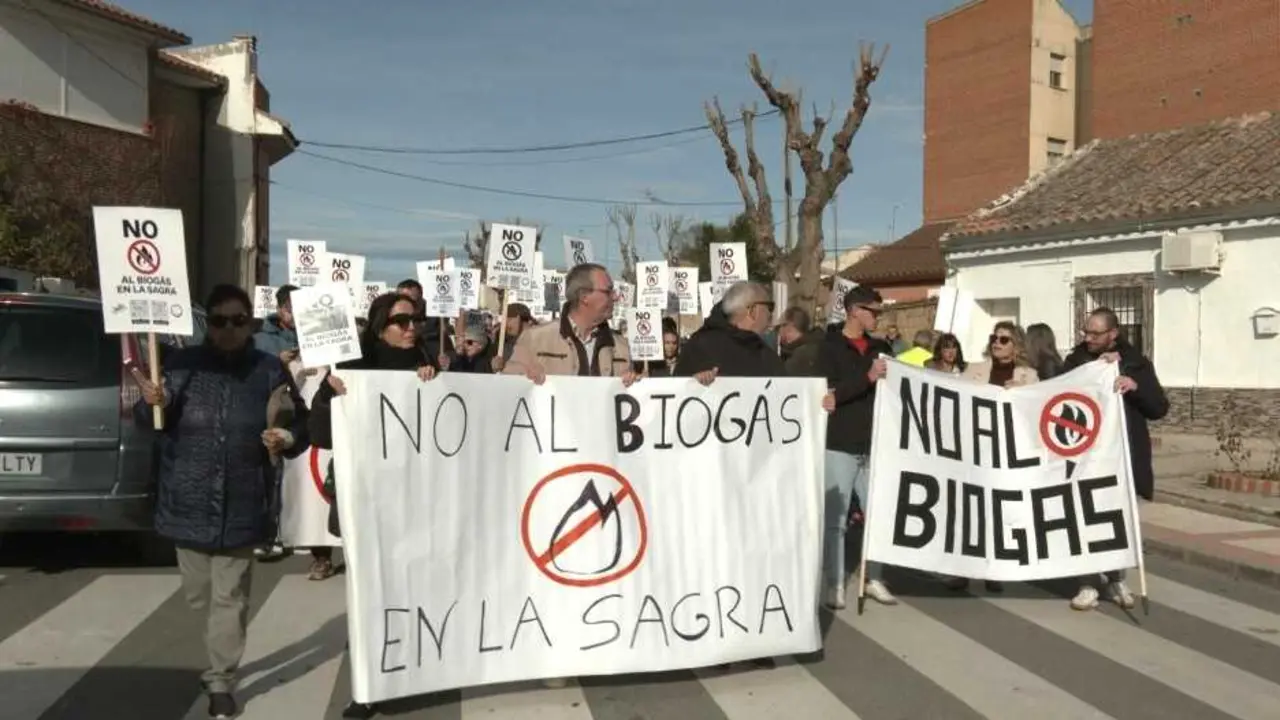 Villaluenga de la Sagra (Toledo) clama contra la planta de biogás y exige frenar el proyecto - Fotografía: CMM