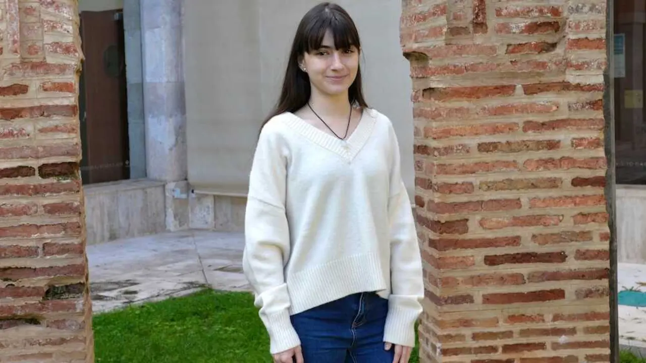 La representante de estudiantes del campus de la UCLM en Ciudad Real, Alejandra Herguido