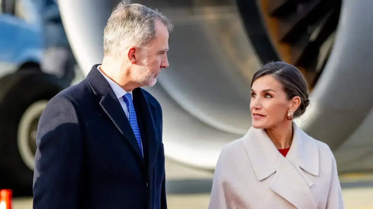 En la imagen de archivo el rey Felipe junto a la reina Letizia