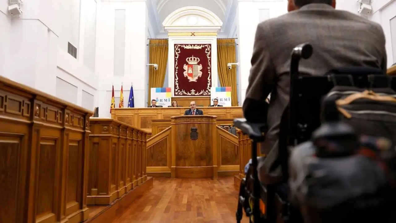 'Pleno Social' sobre Discapacidad celebrado este lunes en Las Cortes De Castilla-La Mancha