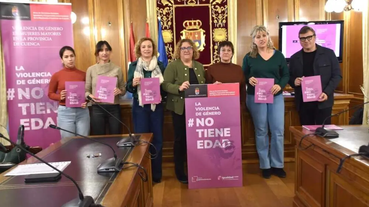 La Diputación de Cuenca presenta el estudio sobre la violencia de género en mujeres mayores