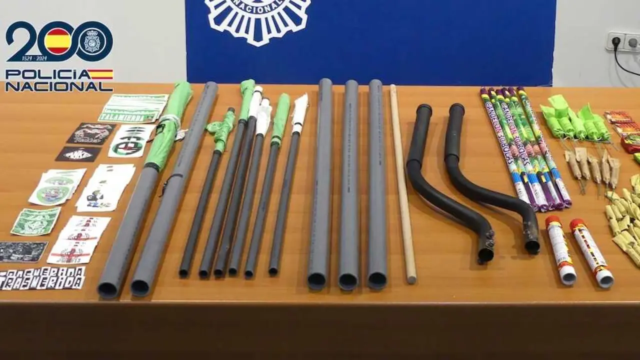 Frustran una pelea entre grupos ultras antes de un partido de fútbol en Talavera de la Reina (Toledo)