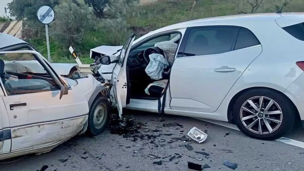 accidente de tráfico, choque, colisión, accidente múltiple,