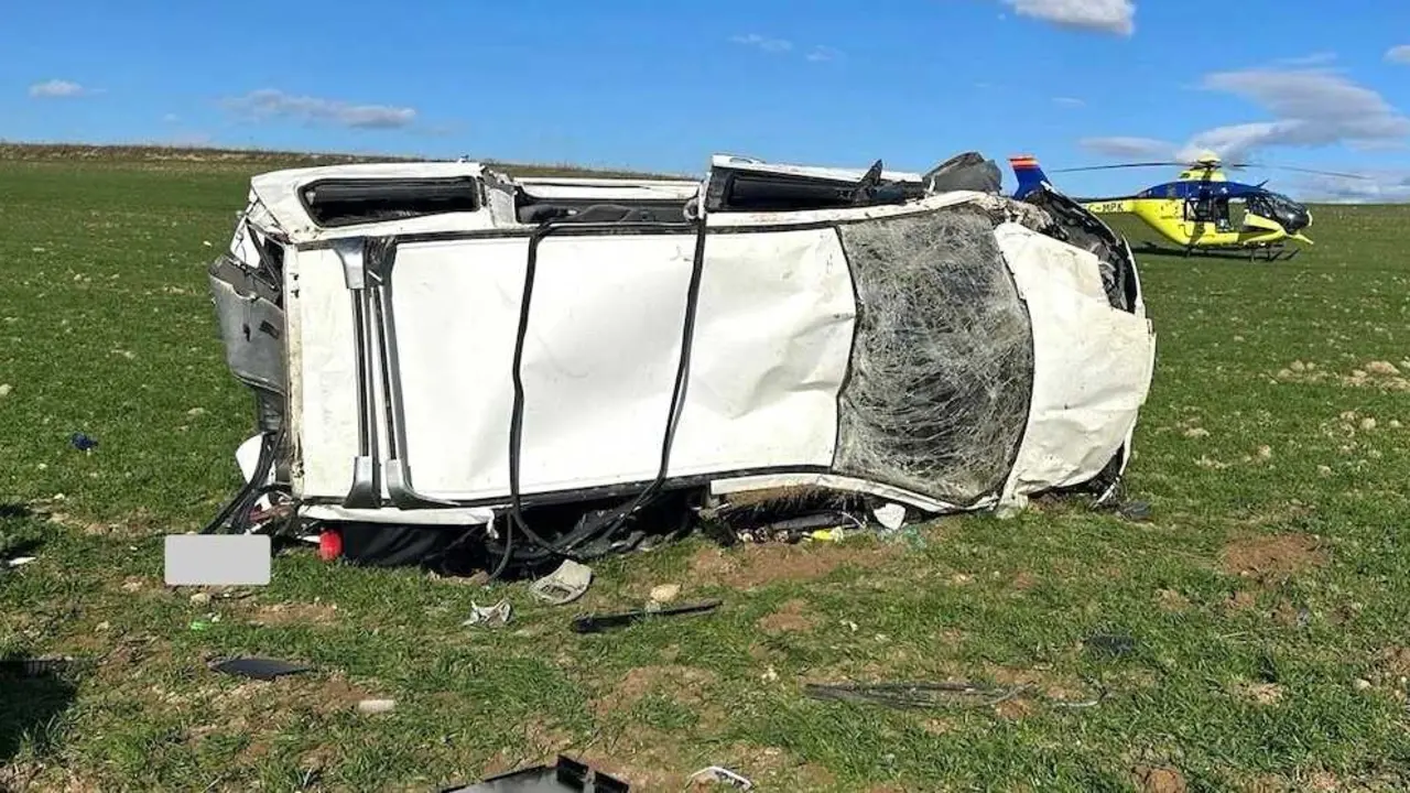 Muere un joven de 23 años y tres mujeres heridas tras salirse de la vía un coche en El Viso de San Juan (Toledo)
