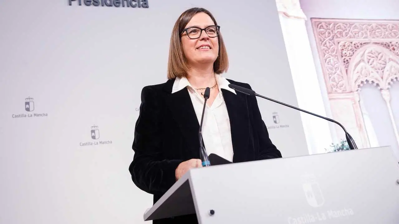 La consejera portavoz del Gobierno de Castilla-La Mancha, Esther Padilla, ha informado en rueda de prensa de los asuntos del Consejo de Gobierno