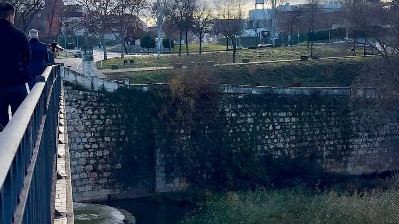 La Junta realiza trabajos de preservaci&oacute;n del Puente &Aacute;rabe de Guadalajara