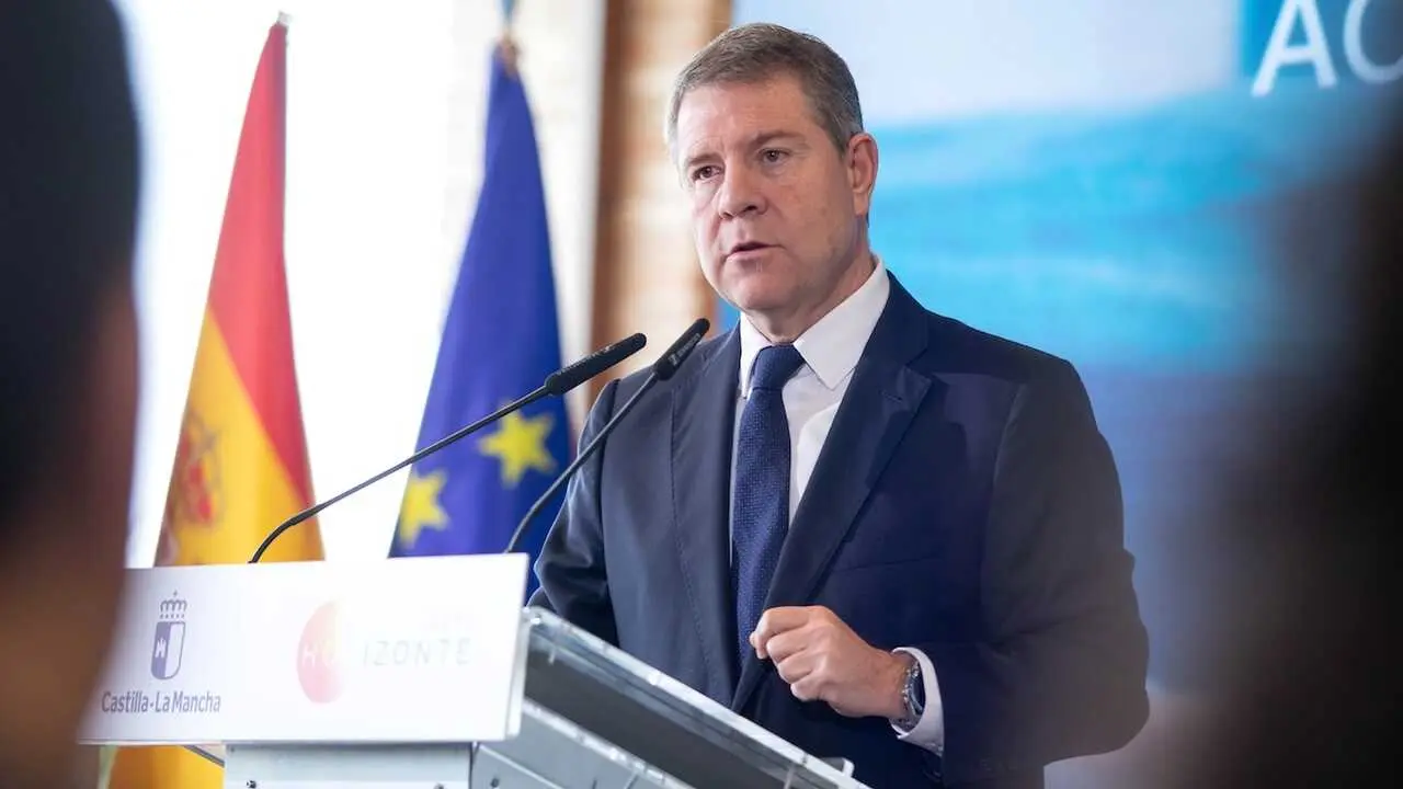 El presidente de Castilla-La Mancha, Emiliano Garc&iacute;a-Page, ha presidido en Toledo, la firma del pacto &lsquo;Castilla-La Mancha, Horizonte 2030&rsquo;