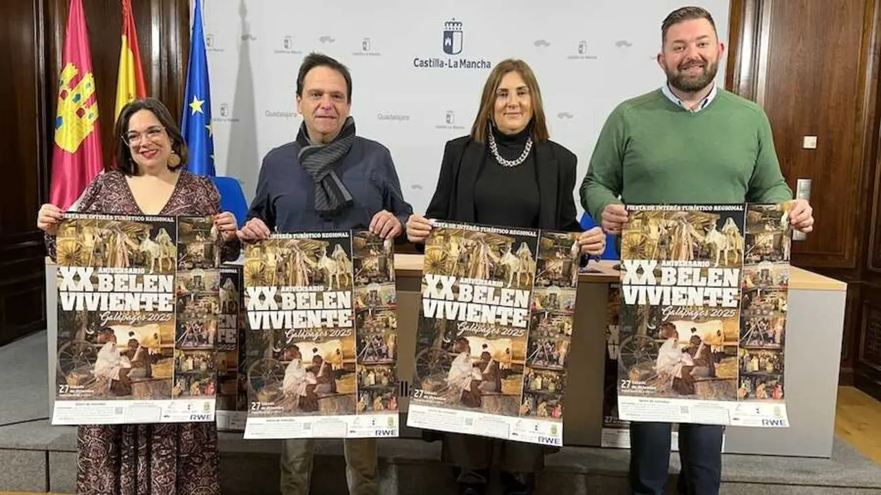 Gal&aacute;pagos (Guadalajara) celebra la XX edici&oacute;n de su Bel&eacute;n Viviente el pr&oacute;ximo 27 de diciembre