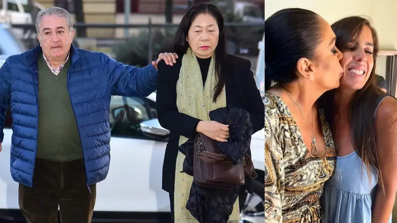 En im&aacute;genes de archivo Junco junto a Bernardo e Isabel Pantoja junto a su sobrina Anabel