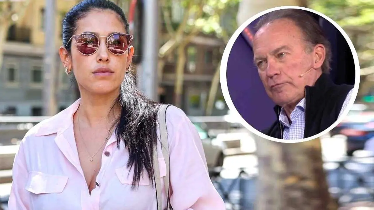 Gabriela Guill&eacute;n llorando y auxiliada por la Polic&iacute;a tras lo que pasa con el hijo de Bert&iacute;n Osborne