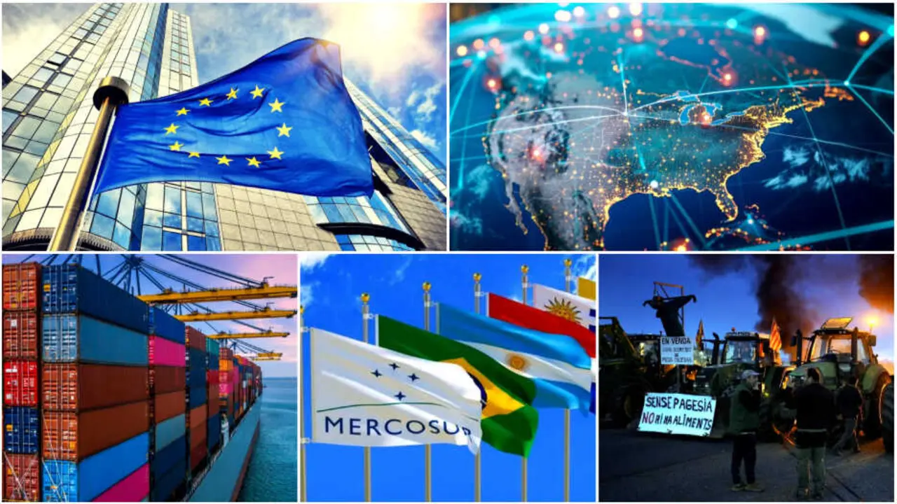 Castilla-La Mancha apuesta por Mercosur para diversificar su presencia exterior - Fotomontaje: CMM