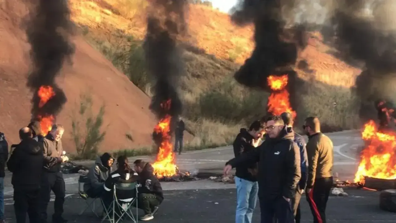 Los 16 trabajadores detenidos en Puertollano (Ciudad Real) por la huelga del metal afrontan graves delitos