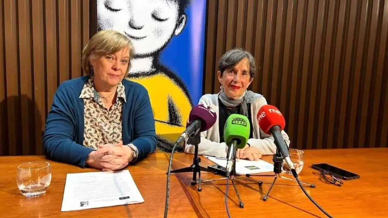 La directora del proyecto europeo Ancestor, Blanca Calvo, y la gestora Ana Vi&ntilde;as - EP